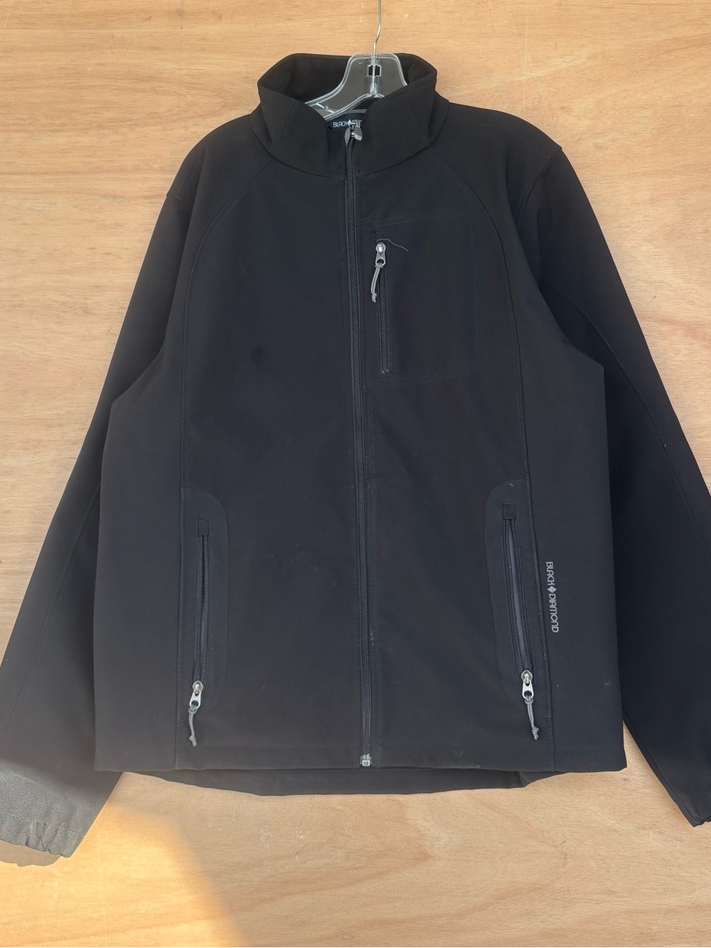 Men’s Black Softshell Jacket